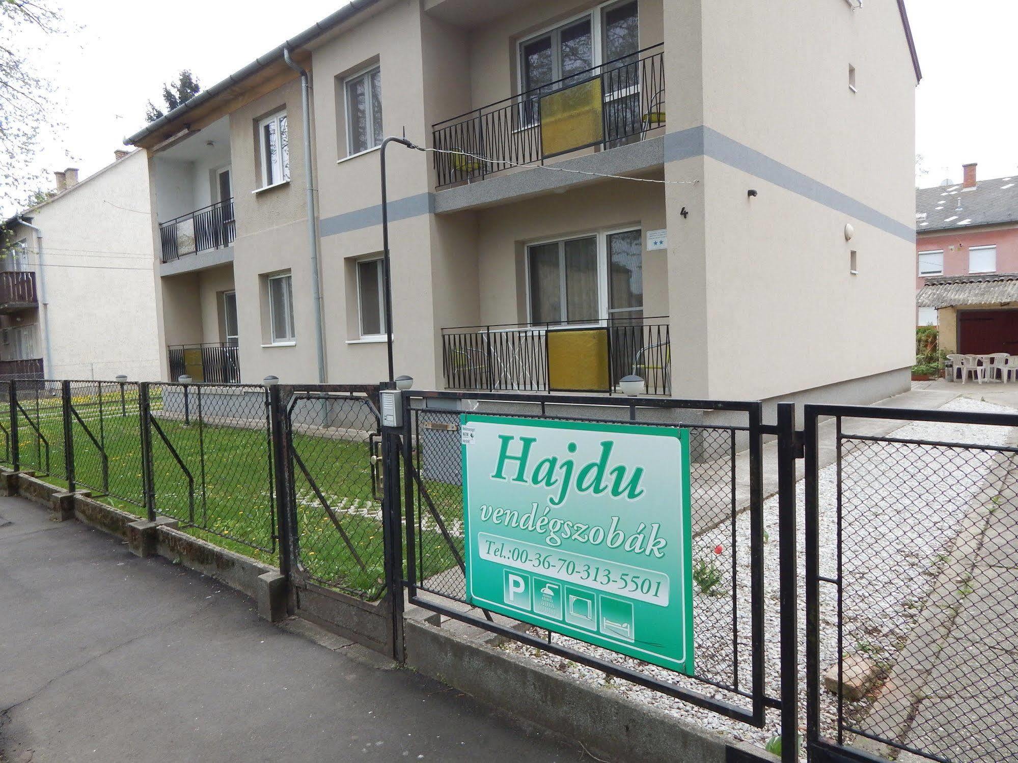 Hajdu Vendeghaz Hotel Hajdúszoboszló Exterior foto